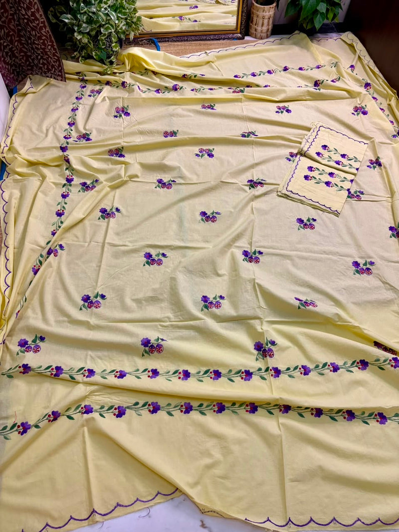 Pure Cotton Queen Size Bedsheet