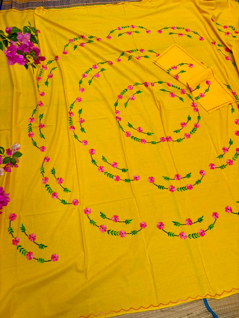 Pure Cotton Queen Size Bedsheet