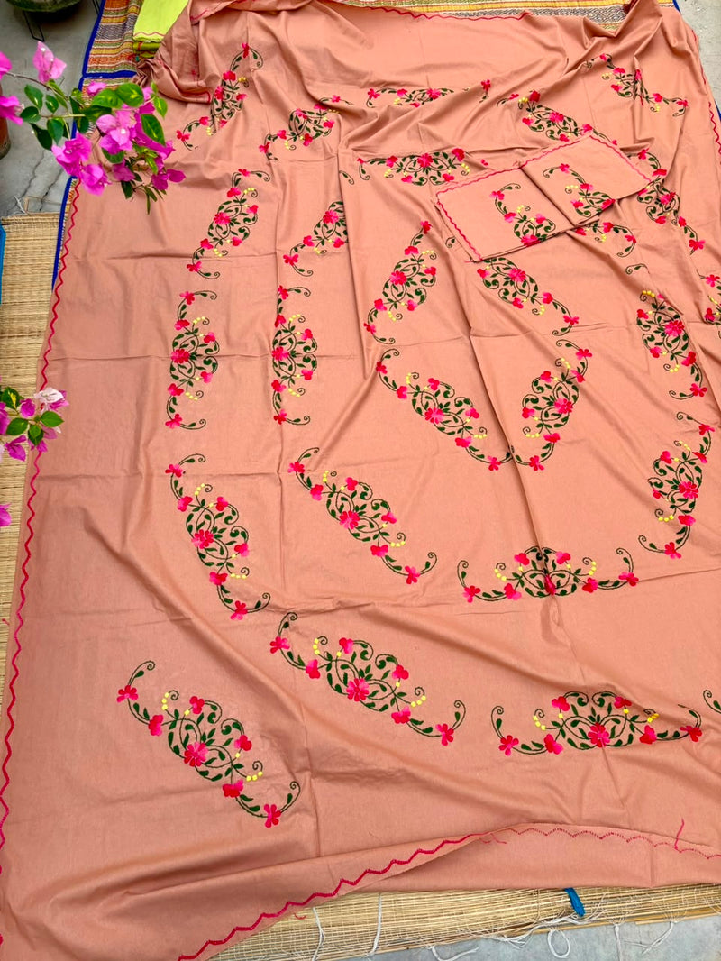 Pure Cotton Queen Size Bedsheet