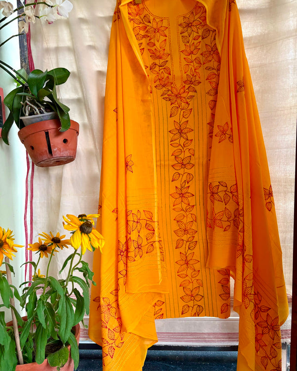 Kantha Suit in Pure Cotton — 03