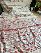 Cotton Kantha Work Saree