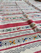 Cotton Kantha Work Saree