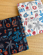 Cotton Kantha Work Saree
