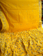 Cotton Kantha Work Saree