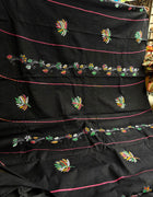 Cotton Kantha Work Saree