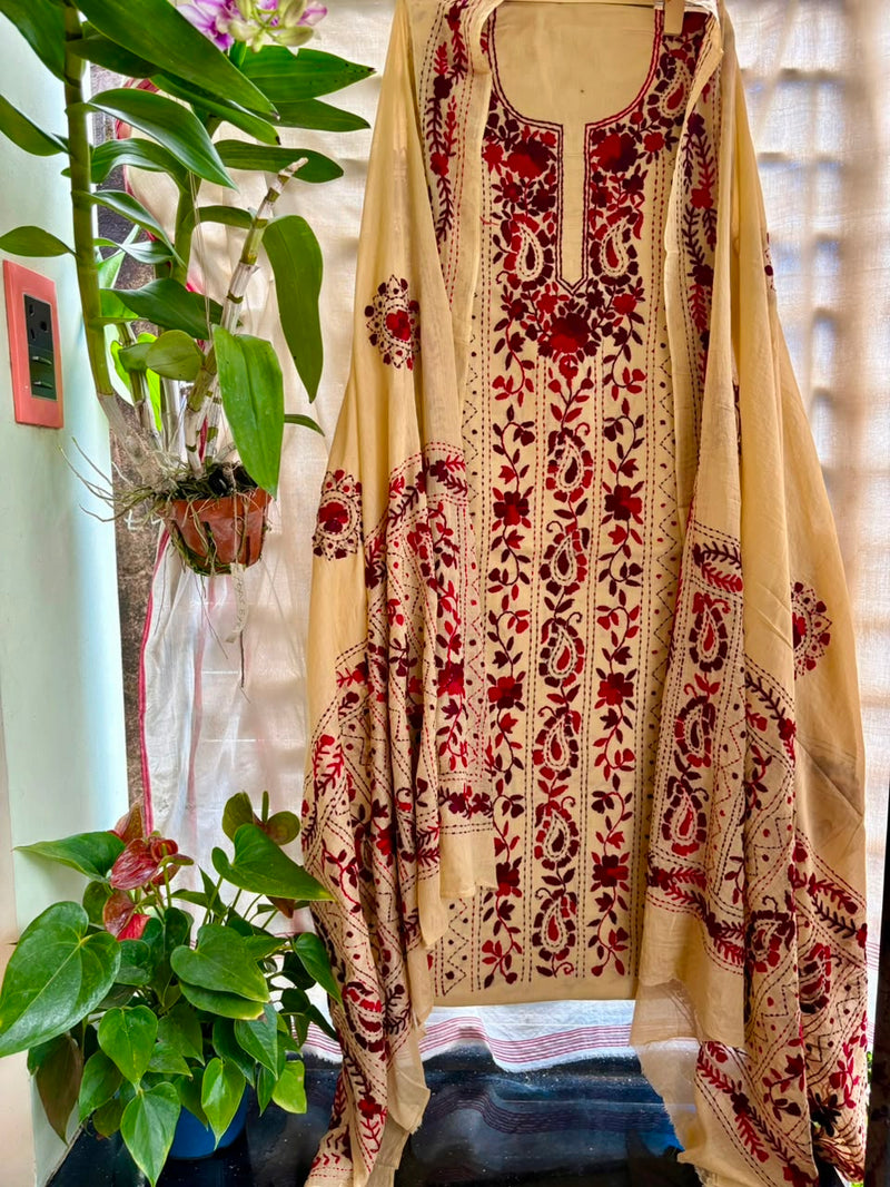 Phulkari Suit in Pure Cotton
