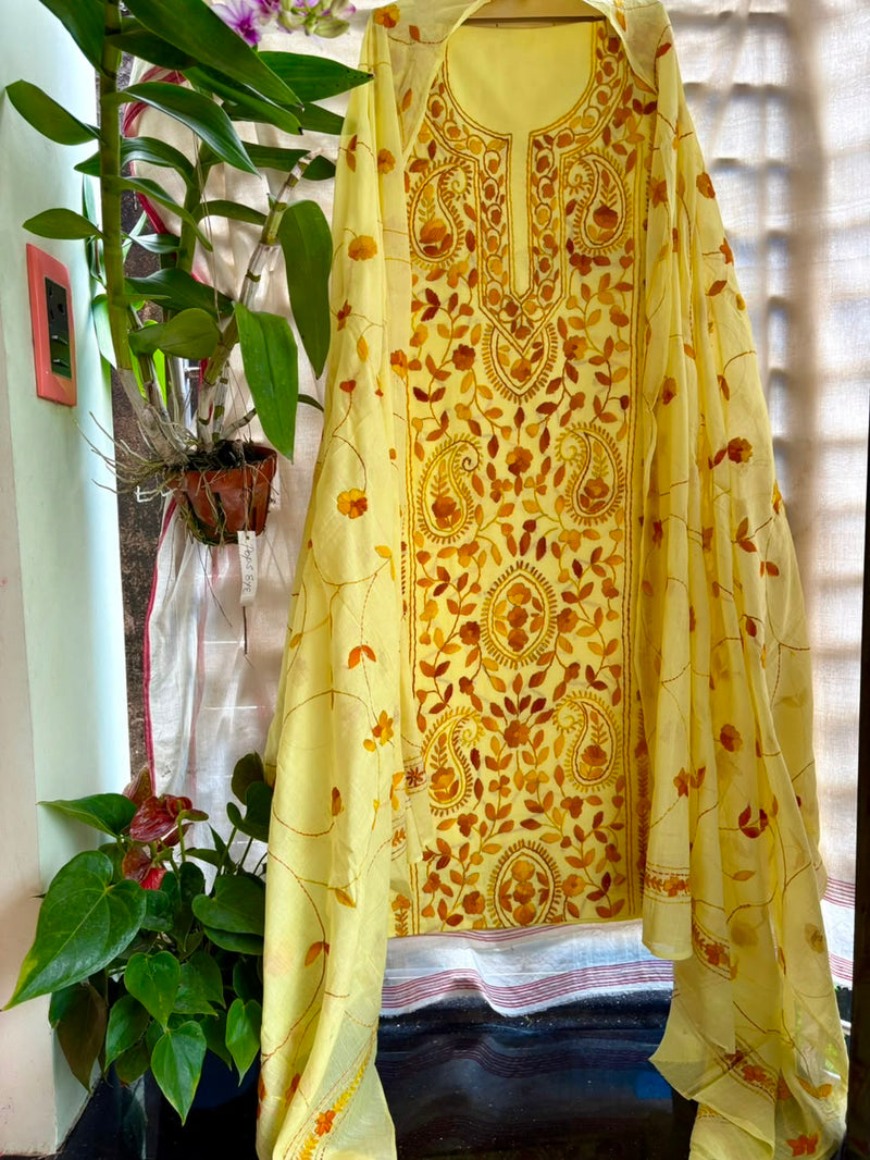 Phulkari Suit in Pure Cotton