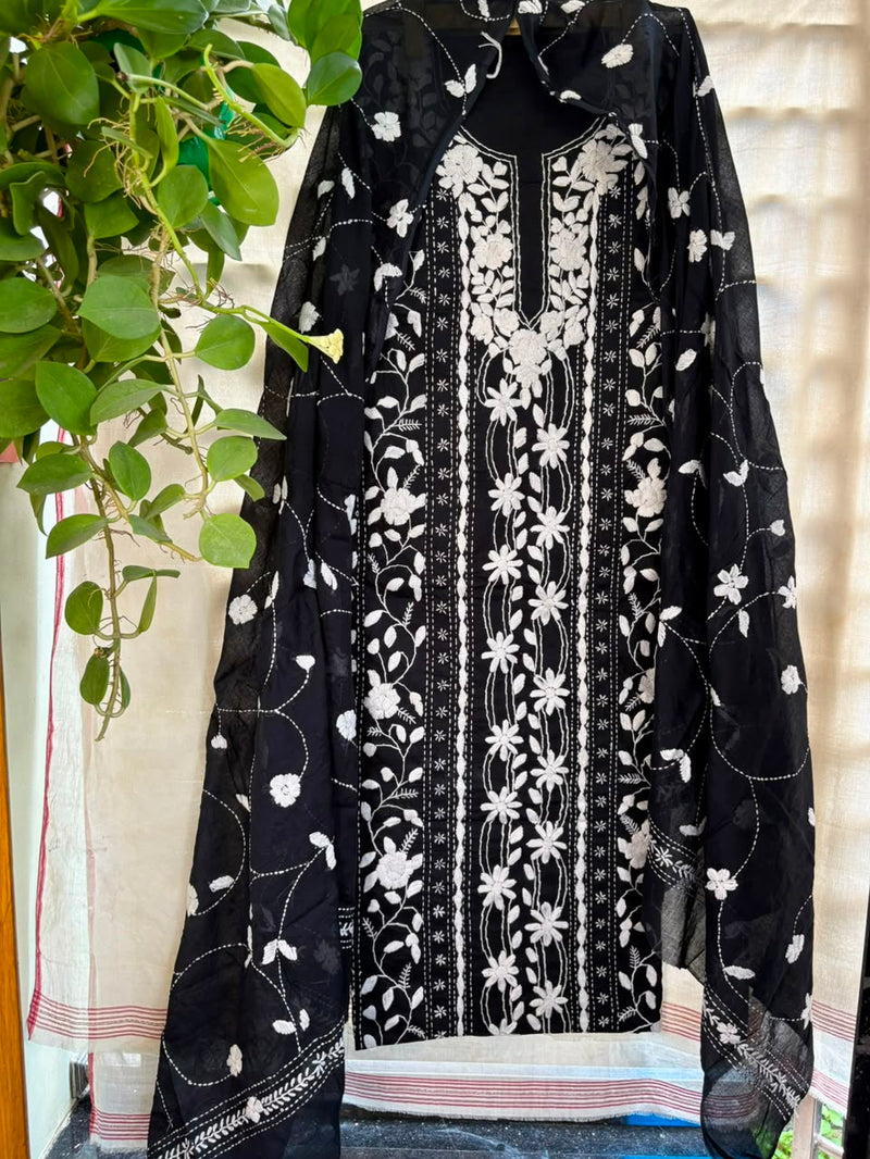 Phulkari Suit in Pure Cotton
