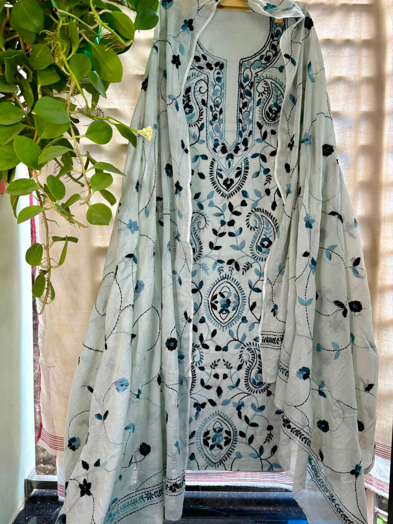 Phulkari Suit in Pure Cotton