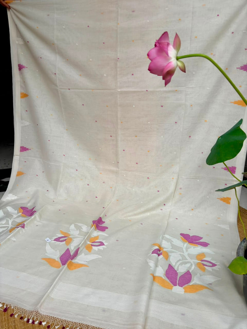 Cotton Jamdani Saree