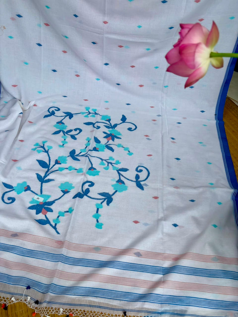 Cotton Jamdani Saree