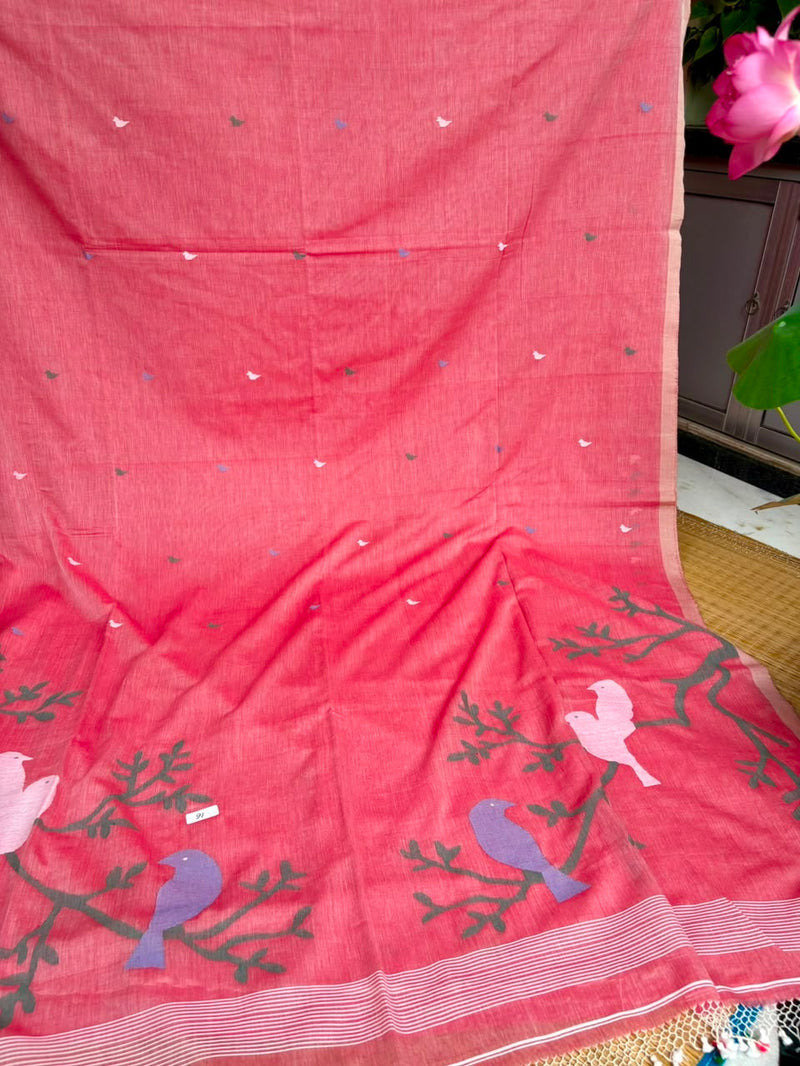 Cotton Jamdani Saree