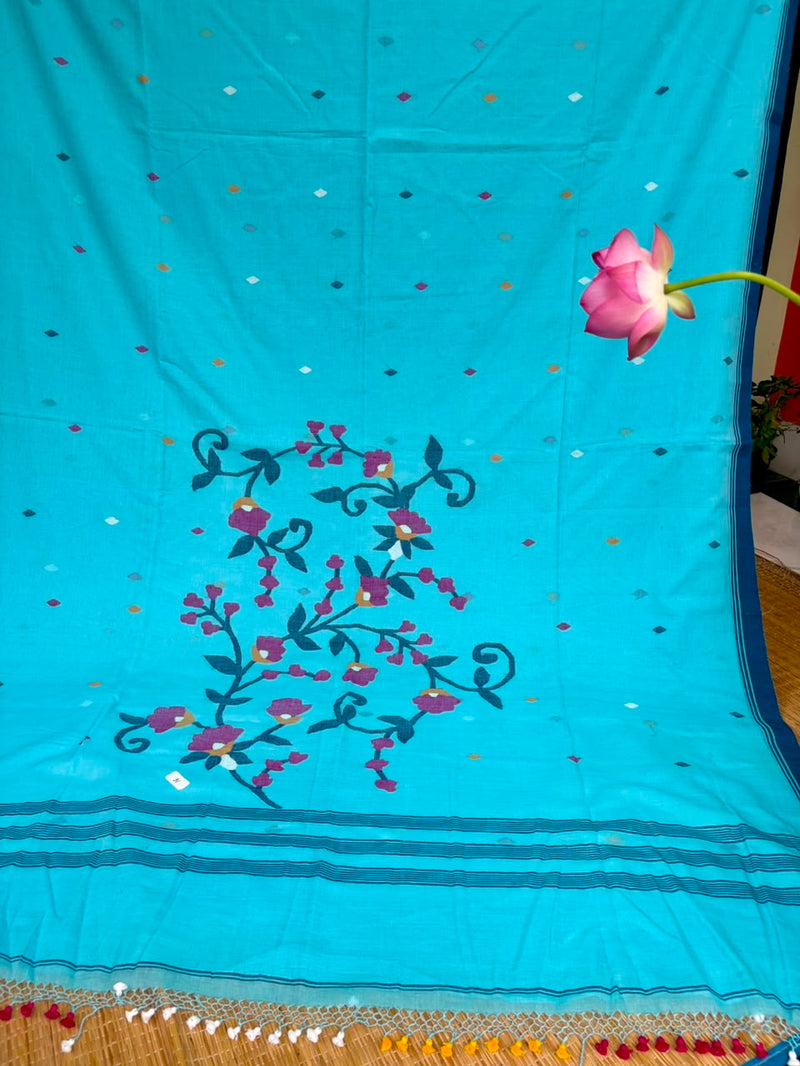 Cotton Jamdani Saree