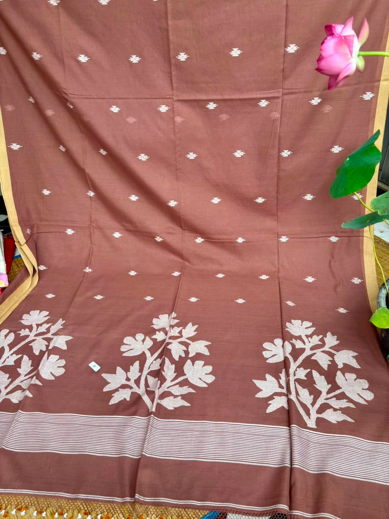 Cotton Jamdani Saree