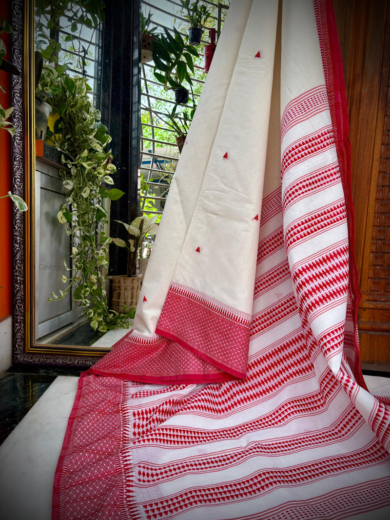 Bengal Cotton Handloom Saree — 01