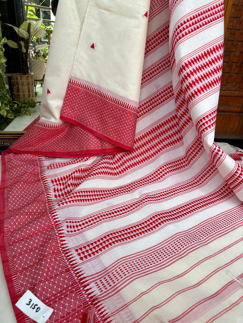 Bengal Cotton Handloom Saree — 01