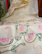 Cotton Kantha Work Saree