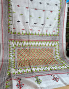 Fusion Kantha & Kutch — White 01