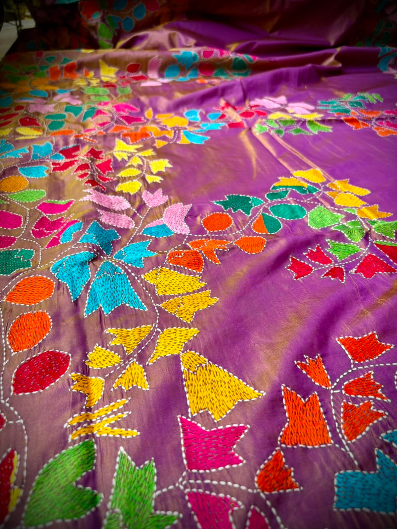 Kantha Saree