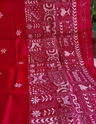 Pure Silk Kantha Saree